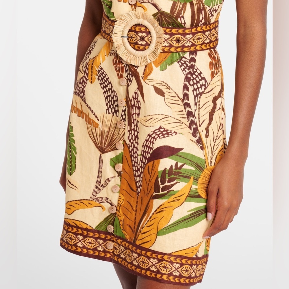 FARM RIO
Foliage Sketch linen minidress NWT - Picture 5 of 11